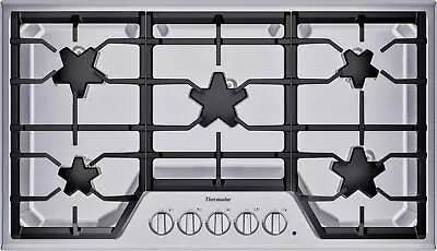 Thermador Masterpiece Series SGS365TS 36  5 Sealed Burner Gas Cooktop Perfect • $1799