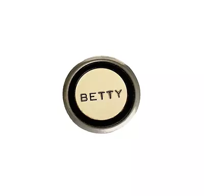 Vintage   Betty  Pin Cafe Waitress Name Tag Brooch • $14.99