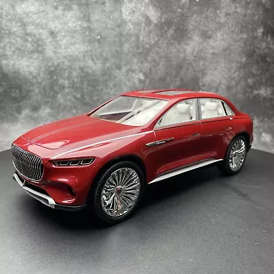 Schuco 1/18 Mercedes Benz Maybach Vision Ultimate Luxury SUV Resin Car Model Red • $299