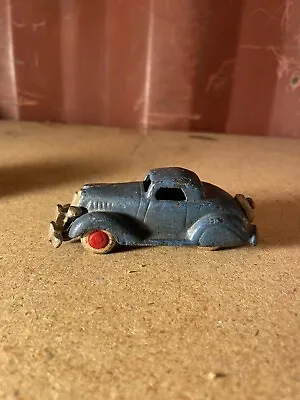 Vintage Cast Iron Toy Car  Ford Coupe With Grill • $75