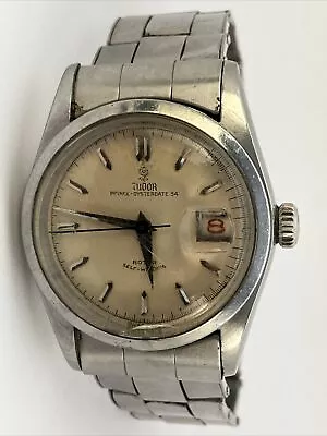 Vintage 1950s Tudor/Rolex Prince Oysterdate 7914 RARE Still Works 3 DAYS ONLY 😱 • $484