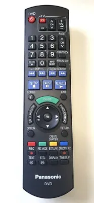 Genuine ORIGINAL Panasonic N2QAYB000126 Remote Control For DMR-EZ28 DVD Recorder • £10.49