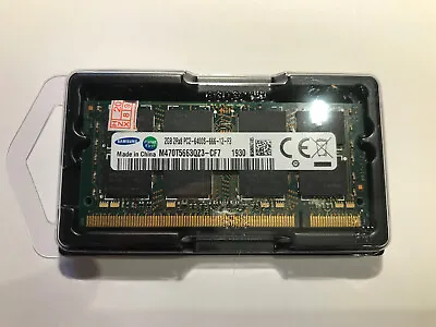£9.99 • Buy Samsung 2GB DDR2 800MHz PC2 6400S SODIMM Laptop RAM Memory 200 Pin