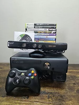 Xbox 360 S Console - 250GB - 1 Wireless Controller - Kinect Sensor & 13 Games • $114.95