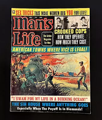 Man’s Life Magazine September 1967 - Vintage Men’s Action Magazine • $39.99