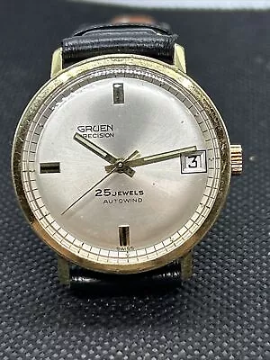 1960's Vintage Gruen Precision 25 Jewel Automatic Men's Wristwatch • $18.50