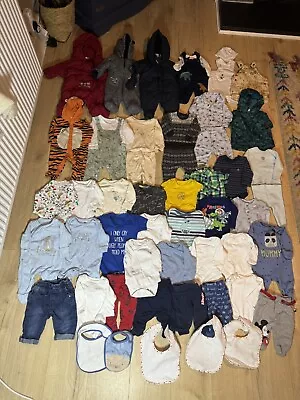 Baby Boy 💙 0-3 Months HUGE Bundle 💙 Over 50 Items! Joblot Wholesale Resale • £0.99