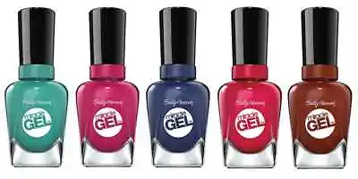 SALLY HANSEN MIRACLE GEL GEL COLOR NAIL POLISH 0.5oz *SEE VARIATIONS FOR SHADES* • $5