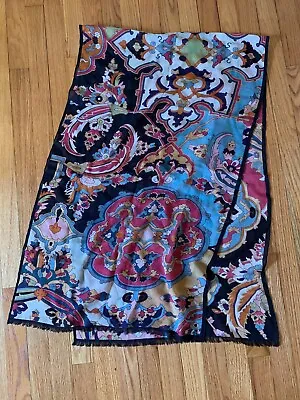 Persian / Turkish Carpet Design Met Museum Scarf Shawl Wrap • $50