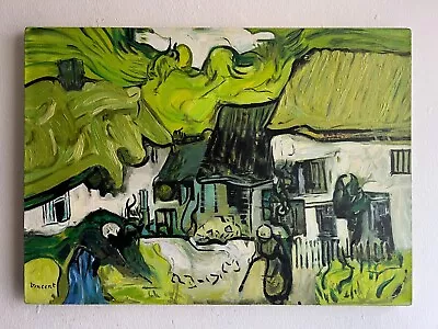 Vincent Van Gogh (Handmade) Oil Painting On Canvas Signed & Stamped • $950
