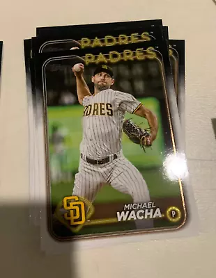 2024 Topps #245 Michael Wacha 10 Count Lot San Diego Padres • $1.50