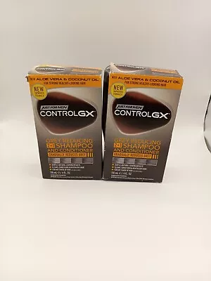 Just For Men ControlGX 2-in-1 Grey Reducing Sham&Cond 118ml - PACK OF 2 Shelf • £17.99