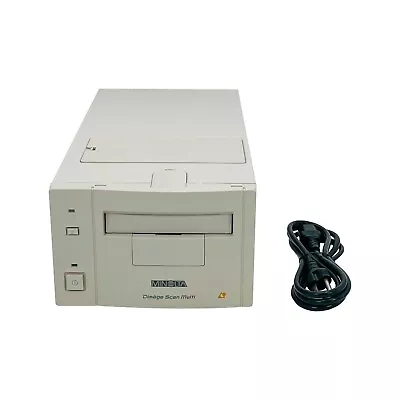 Minolta F-3000 Dimage Multi Film Scan Multiformat Photo Scanner With Power Cord • $310.14