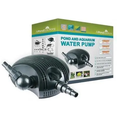 Submersible Garden Water Pond Pump For Filters + Waterfalls AllPondSolutions • £79.99