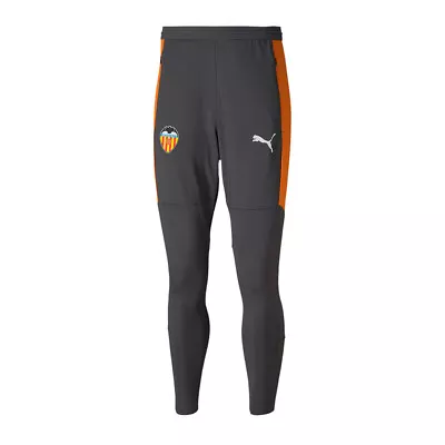 Puma Valencia CF Grey Mens Football Training Pants 758351 06 • £28.99
