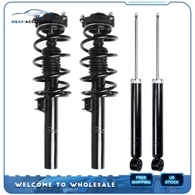 For Volkswagen CC Passat Rabbit Set Of 4 Front Complete Struts And Rear Shocks • $139.99