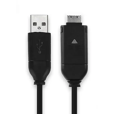  USB Data Cable For Samsung SL202 TL100 ST61 ST95 ES74 WB550 PL57 TL500 Black • £14.90