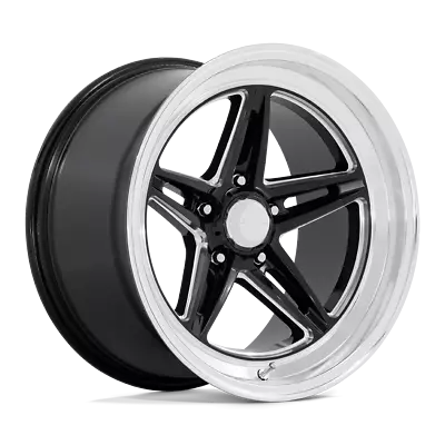 American Racing Vintage VN514 GROOVE 18X8 5X127 0 GLOSS BLK MILLED WITH DIAMOND  • $301.28