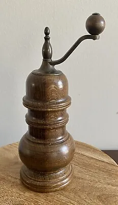 VTG Zassenhaus Pepper Mill Grinder West Germany Dark Wood & Brass Hardware • $33.99