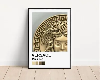 Versace Digital Hypebeast Wall Art Poster Premium Quality Choose Your Size • $19.26