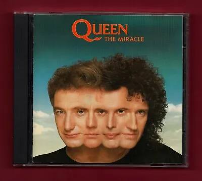 Queen - The Miracle (1989 Uk Cd + Extra Tracks) Freddie Mercury May * Near Mint • £7.50