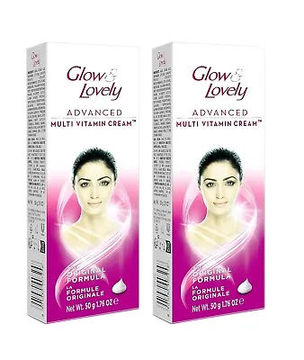 {Pack Of 2} Glow & Lovely Advanced Multi Vitamin Cream 50g Glow & Brightness • £9.99