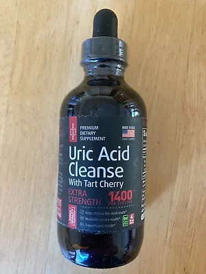 $14.99 • Buy Wellmatics Uric Acid Cleanse W Tart Cherry Extra Strength 1400mg 4oz Liquid