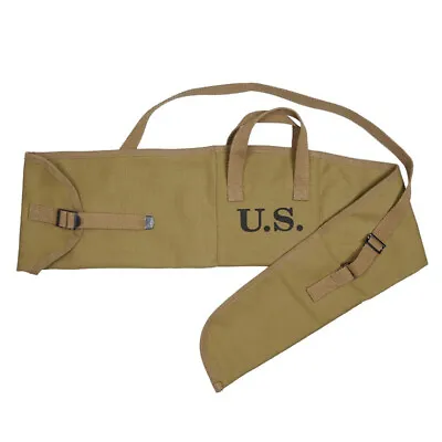 WW2 US Army Garand Springfields Enfield Gun Cover Case Bag Rifle Carrier Soldier • $34.99