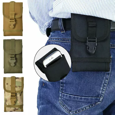 Tactical Army Military Molle Pouch Cell Phone Pocket Case Waist Pack Belt Bag US • $7.98