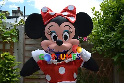 Hire Minnie Mouse Lookalike Costume Mascot Fancy Dress Delivery Within UK NNS • £50