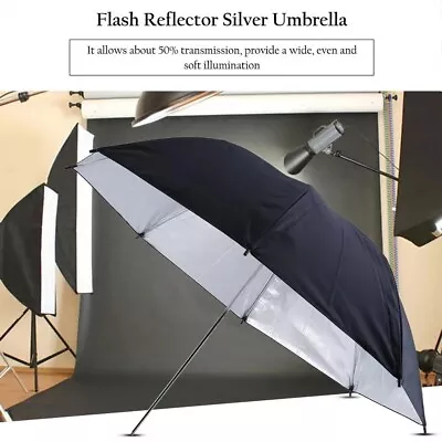 Photography Umbrella For Lamp Photo Video Studio Kit Light Continuous Soft White • $12.57