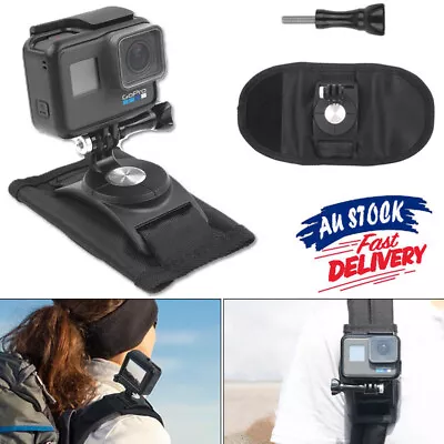 For GoPro Hero 6 5 4 3+ Camera Quick Release Strap Mount Shoulder Backpack Hold • $15.99