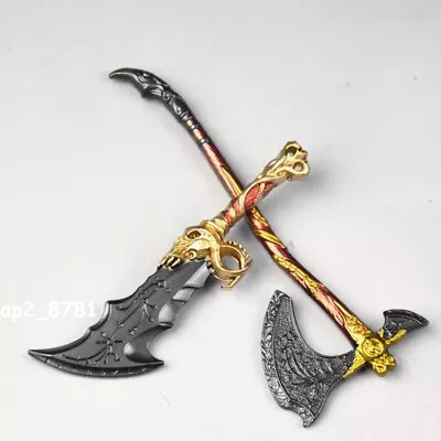 1/12 Metal Leviathan Axe Blade Of Chaos Model For 6'' Action Figure Body Custom • $18.99