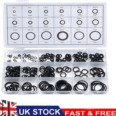 225Pcs Tap Assorted Plumbing Gasket Set Rubber O-Ring Seals Kit • £4.99