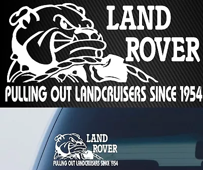 BIG LAND ROVER DISCOVERY Defender Series DECAL 300mm • $14.90