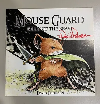 2006 ASP Comics Mouse Guard Issue One Belly Of The Beast David Petersen Signed • $50