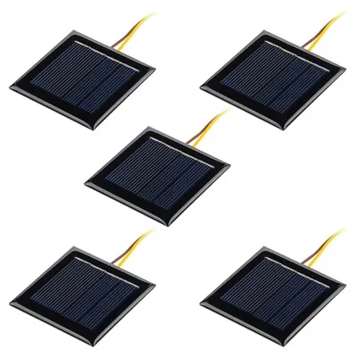 5Pcs 2V 100Mah Solar Droplet Panel Mini Solar System DIY For Battery • $8.75