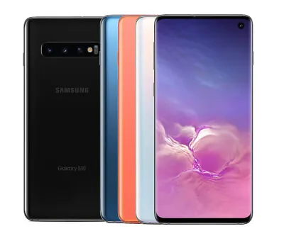 Samsung Galaxy S10 G973U GSM Factory Unlocked 128GB Smartphone - Image Burn • $104.99