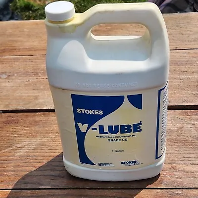 (Edwards) STOKES V-LUBE Grade CD Vacuum Pump Oil GALLON New Sealed • $24.20