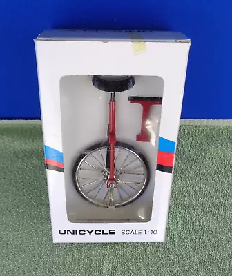 Mytek Unicycle- Die Cast 1:10 Scale- Red And Black- # MY-0058- NIB • $24.99