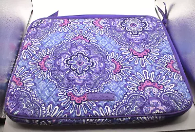 Vera Bradley Lavender Tapestry Laptop Sleeve Case - Padded • $14.50