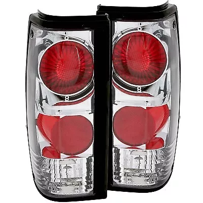ANZO 1982-1994 For Chevrolet S-10 Taillights Chrome Euro Taillights TailLightSet • $102.39