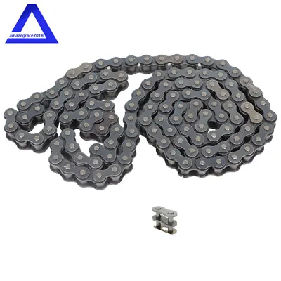 10 Feet #80 Heavy Duty Roller Chain With 1 Connector • $35.22
