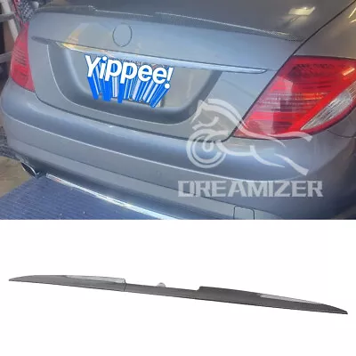 Carbon Fiber Rear Roof Trunk Spoiler Lip Tail Wing For Mercedes Benz CL550 AMG • $65.11