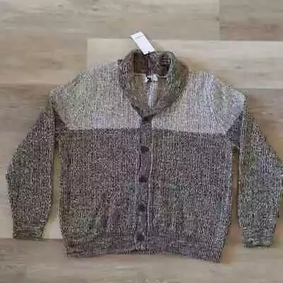 NWT Goodfellow & Co Men's Button Down Sweater Cardigan Green Size XL • $14.99