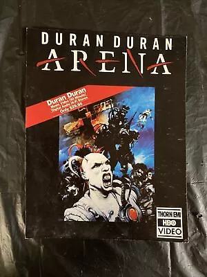 Duran Duran Arena Music Video Video Store Counter Display Standee • $60.71