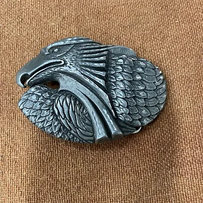 Vintage Eagle Head Belt Buckle EUC 1995 Made In The USA • $3.49