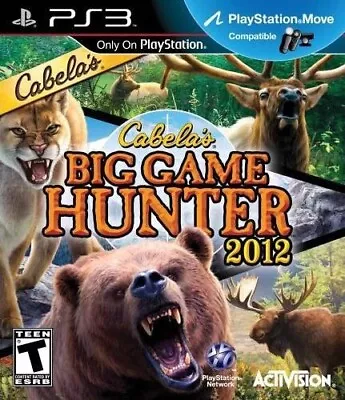 Cabela's Big Game Hunter 2012 - Playstation 3 Game • $5.97