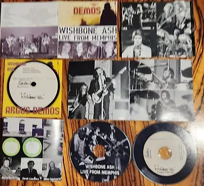 2 CD Promo Wishbone Ash - ARGUS & LIVE FROM MEMPHIS • $40