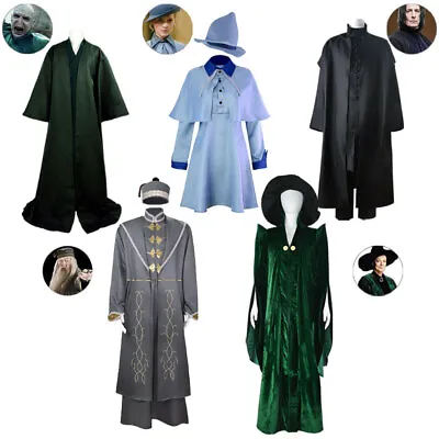 Dumbledore Lord Voldemort Snape Professor McGonagall Cosplay Fleur Isabelle Suit • $40.94
